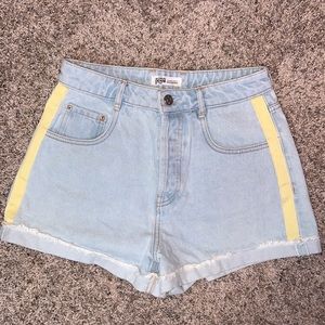 Zara denim shorts